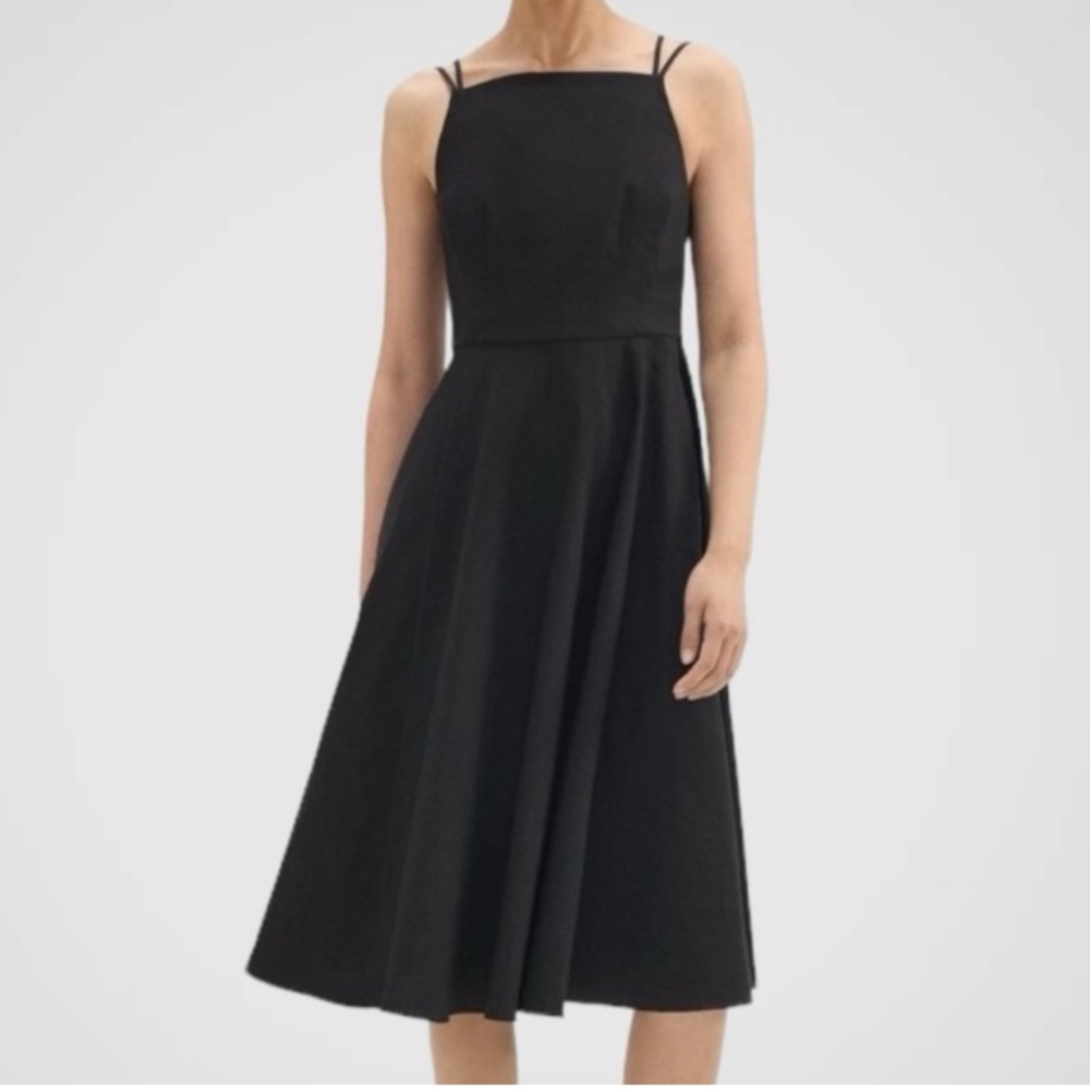 Joie Square Neck Black Dress
